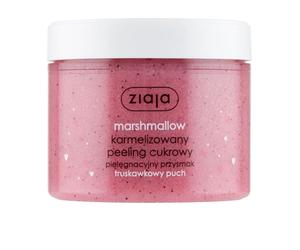 Ziaja Marshmallow, caramelized sugar scrub, strawberry fluff, 300 ml