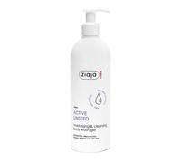 Ziaja Med Active Linseed Moisturising & Cleansing Body Wash Gel 400 Ml In White White 400ml