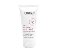 Ziaja Med Dilated Capillaries Brightening Day Cream SPF 20 50ml | CC day cream with SPF 20 that helps even skin tone, conceal redness and moisturise sensitive skin with visible capillaries.