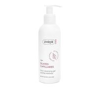 Ziaja Med Dilated Capillaries Face Cleansing Gel 200ml, Age 12+ | Gentle micellar cleansing gel for sensitive skin with redness, helping cleanse, soothe and maintain moisture balance.