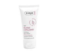 Ziaja Med Dilated Capillaries Soothing Day Cream SPF 10 50ml | Fragrance-free soothing day cream with SPF 10 for sensitive skin prone to redness, erythema and visible capillaries.