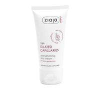 Ziaja Med Dilated Capillaries Strengthening Day Cream SPF 6 50ml | Fragrance-free SPF 6 day cream that moisturises, soothes and supports the skin barrier for sensitive, redness-prone skin.