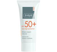 Ziaja Med Spf 50+ Tinted Cream Natural / Normal Skin, Dilated Capillaries 50Ml