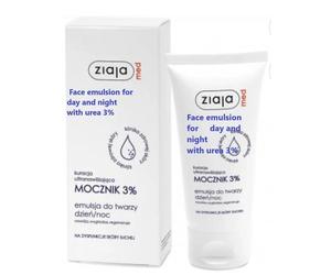 Ziaja Med Ultra-moisturizing treatment with urea 3%, face emulsion for day/night