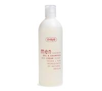 Ziaja Men's Shower Gel & Shampoo Red Cedar 400ml in White