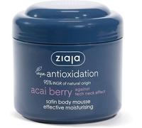 Ziaja Acai Berry Satin Body Mousse Moisturising 200ml in White Ziaja White 200ml