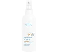 Ziaja Sun Lotion Spray SPF 50 170ml - Lightweight Water-Resistant Body Sunscreen with UVA UVB Protection for Adults & Kids