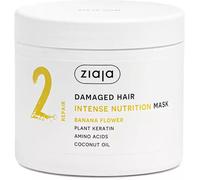 Ziaja Banana Flower Nourishing Hair Mask 350ml in White Ziaja White