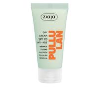 Ziaja Pullulan Day Cream SPF 20 50ml, Hydrating Face Moisturiser for Mature Skin 30+, Hyaluronic Acid, Tremella Extract and Ceramides, Vegan Day Cream with UVA and UVB Protection