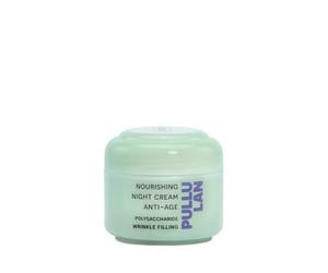 Ziaja Pullulan Lifting Night Cream 50ml, Nourishing Overnight Moisturiser for Mature Skin 30+, Hyaluronic Acid, Tremella Extract and Ceramides, Vegan Face Cream for Dry and Dehydrated Skin