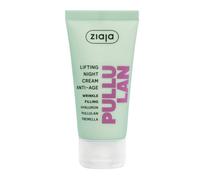 Ziaja Pullulan Nourishing Night Cream 50ml, Anti-Age Moisturiser for Mature Skin 30+, Hyaluronic Acid, Tremella Extract and Ceramides, Overnight Hydration for Dry and Dehydrated Skin