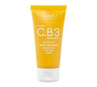 Ziaja Vitamin C.b3 Niacinamide Glow Face Mask 50 Ml In White White 50ml