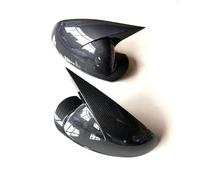 ZIAJKA Side Wing Mirror Cover For Vauxhall For Insignia 2008 2009 2010 2011-2016 Rearview Side Mirror Cover Wing Cap Exterior Door Case Trim Sticker Car Side Mirror Cover(Carbon)