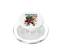 Ziambabwean King Dabbing Zimbabwe Flag Pride for Kids PopSockets PopGrip for MagSafe