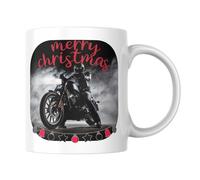 ZianLuxe Mug | Christmas Mug - Gift - Festive Coffee Cup with Santa Design, Car Lovers, Pet Lovers | Present Idea - 11OZ - Ceramic Mug (Xmas 9)