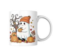 ZianLuxe Mug | Halloween Mug 11oz - Funny Ceramic Coffee Cup with Spooky Design, Gift for Halloween Lovers & Office Coffee (H14)
