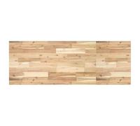 Ziaphsol Desk Top Made of Untreated Solid Acacia Wood, 160 x 50 x 2 cm, Rectangular, Compatible with Table Frame, Monitor Stand, Cable Duct, Height Adjustable for Office and Home Office