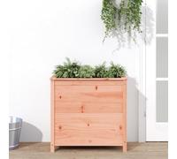 Ziaphsol Plant Pot 82.5 x 40 x 78 cm, Solid Wood Douglas Fir, Robust Garden Bed for Flowers, Herbs, Vegetables