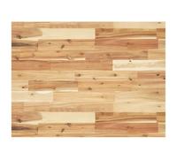 Ziaphsol Solid Acacia Wood Desk Top with Oil Coating 100 x 60 x 4 cm Rectangular for Table Frame, Monitor Stand, Cable Duct and Home Office