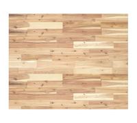 Ziaphsol Untreated Solid Acacia Wood Desk Top 100 x 80 x 2 cm Rectangular for Table Frame, Monitor Stand, Cable Duct, Home Office and Study