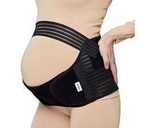 ZiaWorld 4 in 1 Pregnancy Support Belt Maternity Belt Lightweight Abdominal Binder Pregnancy Belt Belly Bands for Pregnant Women - Relieve Back, Hip, Pelvic Pain (L)
