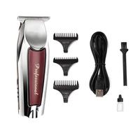 ZiaWorld Men Cordless Hair & Beard Trimmer - Waterproof Grooming Kit, Adjustable Speeds, USB Rechargeable, Low Noise Motor & Long Battery Life Hair Clipper for Men Haircut