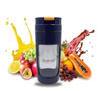 ZiaWorld Portable Blender, 600ml, Leakproof Lid, Powerful Cordless Mini Personal Blender, BPA Free, Rechargeable, Travel Mixer for Smoothies, Protein Shakes, Blends Ice & Frozen Fruit, Blue