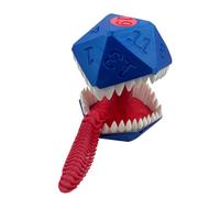 Zibeem 3D Printed Dice Tower | Cool Novelty Dice Tower - Big Tongue Design Roleplaying Accessory for Family Coffee Table Living Room Party Birthday Home Social Gathering
