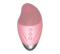 Zibeem Cleansing Facial Brush,Soft Silicone Face Brush | Rechargeable Vibrating Waterproof Simple Skin Care Tools for Deep Cleansing, Exfoliation & Firming
