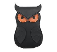 Zibeem Guitar Pick Organizer - PU Leather Animal Shapes Guitar Plectrum Case with 18 Slots - Musician Accessories, Portable Picks Organizer Box for Guitar, Bass, Ukulele