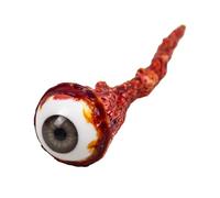 Zibeem Halloween Severed Eyeball Gory Eye Horror Prop Realistic Fake Human Eye Horror Eyeball With Blood Simulation Eyeballs Prop Halloween Scary Props For Halloween Spooky Decorations