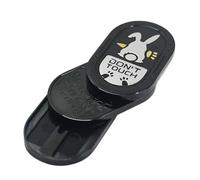 Zibeem Metal Fidget,Relaxing Rabbit Push Slide - Metal Portable Clicking Sound Fidget Anti Stress Toy for Men Teens Adult Travel Classroom School Daily Life