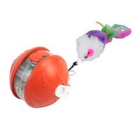 Zibeem Moving Ball for Cats,Intelligent Kitten Toys Automatic Balls | Safe Quiet Pet Exercise Training Accessories for Beach Living Room Park Home Lawn Balcony