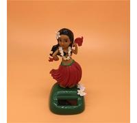 Zibeem Solar Powered Dancing Hawaiian Girl Toy For Car Dashboard Decoration | Dancing Toy Figure Dashboard Doll | Solar Dancing Figures Shaking Doll For Car Dashboard & Home Decoration