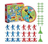 Zibeem Stack Game - Board Games Stair Climbing - Family Multi-Person Participation Desktop Educational Toy for Youth Boys Girls Teens Men