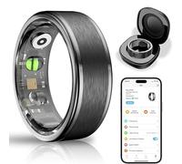 ZIBENE Smart Ring with Sleep Monitor for Women Men,Fitness Tracker with Heart Rat,Steps, IP68 Waterproof Health Tracker,5-7 Days Battery Life for iOS Android,No App Fee