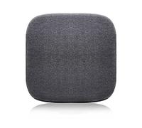 ZIBENE Stool Cushions Square 14 Inch, Seat Pads for Counter Stools, Dining Room Chair Cushions Non Slip Rubber Back, 4cm/1.6 In Thick Memory Foam Seat Cushion for Bar, Bistros, Café Dark Grey