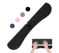 ZIBLY Keyboard Wrist Rest - Anti-Skid Non Slip Ergonomic Wrist Support for Keyboard - Easy Typing, Pain Relief - Wrist Rest Keyboard Premium Memory Foam for Work from Home Gaming Computer Laptop