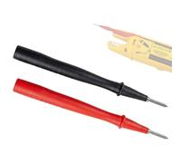 ZIBOO TP1 Slim-Reach Flat Blade Test Probe with Stainless Steel Tip, 1000V Voltage, 10A Current Compatible with FLUKE T5-1000,T5-600 Compatible with FLUKE TP1