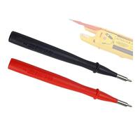 ZIBOO TP4 2-Piece Slim-Reach Test Probe Set, 4mm Stainless Steel Tips, 1000V 10A, Compatible with Fluke T5-1000, T5-600