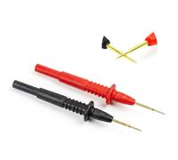 ZIBOO TP5 Ultra-Sharp Test Probe, Multimeter Meter Tester Needle Point, Test Probe 1000V 10A Compatible with FLUKE Compatible with Klein Tools Digital Multimeters T5-1000 T5-600 T6-1000 T6-600