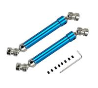 ZIBOXI 2PCS Drive Shaft Joint CVD 112-152mm Drive Shaft For Axial SCX10 AX10 D90 RC4WD TF2 HSP 1/10 RC Car Parts(Blue)