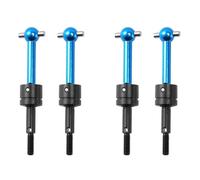 ZIBOXI 4Pcs Universal Drive Shaft Driveshaft CVD 53792 For Tamiya TT-01 TT01 TT-02 TT02 TA04 1/10 RC Car Upgrades Par