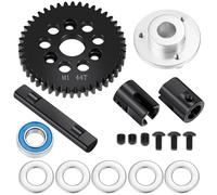 ZIBOXI Diff Gears Steering Assembly Chassis Armor Protection Skid Plate Wheel Hex Hub Adapter Nut Pins For 1/7 Rc Car Felony 6S(44T)
