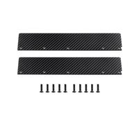ZIBOXI Diff Gears Steering Assembly Chassis Armor Protection Skid Plate Wheel Hex Hub Adapter Nut Pins For 1/7 Rc Car Felony 6S(BLACK)