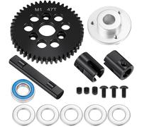 ZIBOXI Diff Gears Steering Assembly Chassis Armor Protection Skid Plate Wheel Hex Hub Adapter Nut Pins For 1/7 Rc Car Felony 6S(47T)