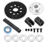 ZIBOXI Diff Gears Steering Assembly Chassis Armor Protection Skid Plate Wheel Hex Hub Adapter Nut Pins For 1/7 Rc Car Felony 6S(43T)