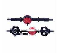 ZIBOXI Front And Rear Axle Gear Shaft Set Fit For WPL C14 C24 C34 C44 B14 B24 1/16 RC Car Upgrades Parts Accessories(BLACK)