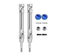 ZIBOXI Front Axle Shaft And Rear Drive Shaft 1/10 Fit For Traxxas Slash 2WD 4X4 Rustler RC Car Upgrade Parts(A front)