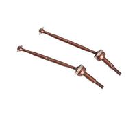 ZIBOXI Racing 1/10 RC Truck Front Rear Axle CVD Drive Shaft Fit For Tamiya Hotshot II Upgrades Parts Accessories(YELLOW)